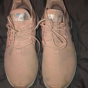 Pink adidas sneakers